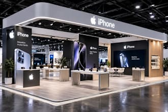 design a professional messestand concept
