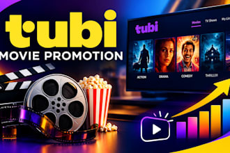 do organic tubi movie promotion, boost tubi movie ranking views and engagement