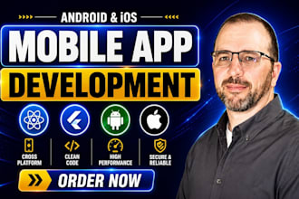 build mobile app development ios android flutter app fintech app ai developer