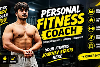be your online fitness coach in live sessions