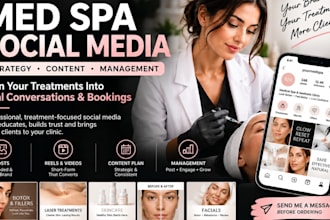 manage social media for your med spa and aesthetic clinic