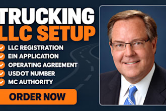register trucking llc, get ein, and setup your trucking business