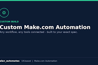 build a custom make automation for your business