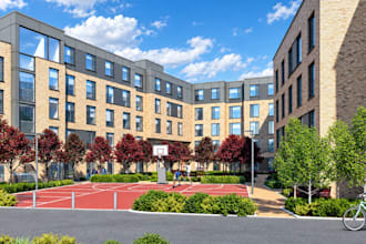 create student accommodation, student residence, pbsa 3d modeling