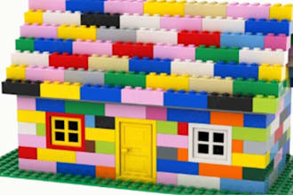 create custom lego design, lego house, lego set, PDF with instrctions
