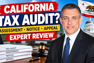 review your california tax audit assessment notice or appeal