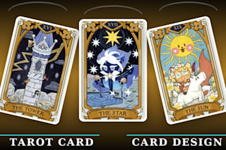 design custom trading card game, tcg card, playing card or card game template