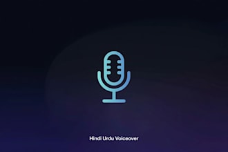 do hindi female  voiceover  and urdu voiceover  for your project