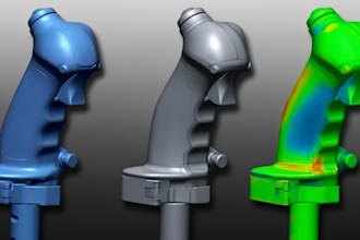 do reverse engineering from 3d scan to cad, stl to step and solidworks models