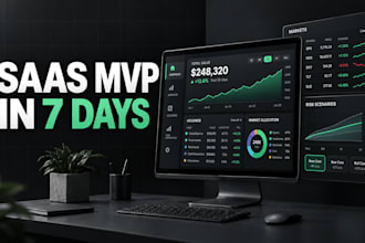 build a custom saas mvp or business dashboard