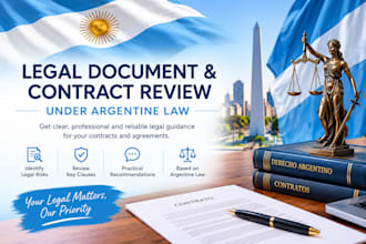 review your legal document or contract under argentine law