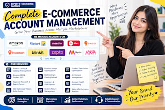 be your ecommerce marketplace manager for listings, SEO and catalog