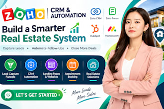 setup zoho crm zoho forms hubspot zoho monday crm zoho forms real estate funnel