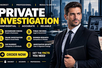 provide expert private investigation and research help