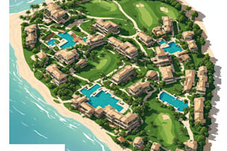 create a detailed property guide map for your land
