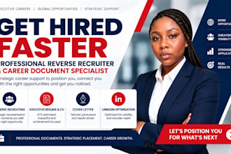be your reverse recruiter with your application documents