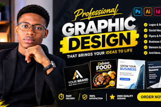 create premium graphic designs for your business and brand