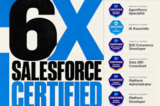 be your salesforce developer, administrator and agentforce specialist