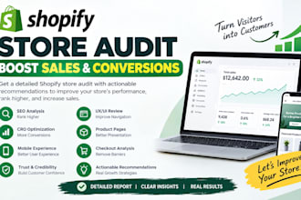 audit your shopify store to boost sales and conversions