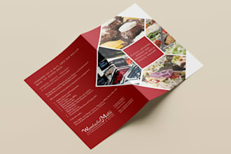 design print ready restaurant menus and food flyers
