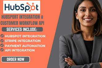 setup stripe hubspot integration customer data payment sync workflow ap