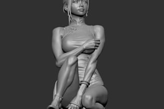 turn photo to 3d nsfw pinups,human anatomy,sport figurine,candleholder stl print