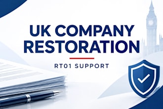 help restore your UK company and prepare rt01 support