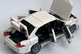 design custom lego mocs, part lists and instructions for you