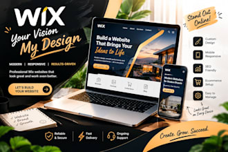 develop and design wix studio website