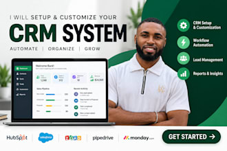 setup hubspot clay apollo honeybook monday crm zapier