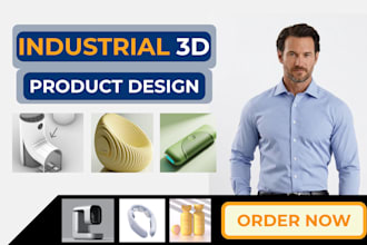 do parametric 3d cad modeling and prototypes for 3d printing in fusion 360