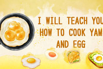 teach you how to cook better yam and egg