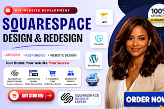 build squarespace design, ecommerce squarespace website