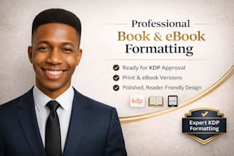 do bookformatting amazon kdp layout design paperback formatting