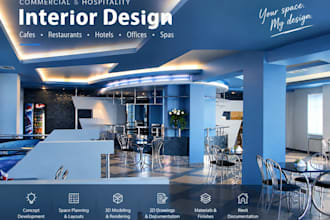 design modern commercial and hospitality interiors
