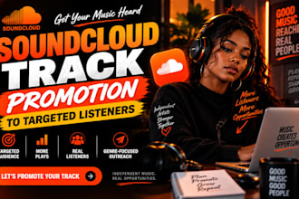 promote your soundcloud track to targeted music listeners