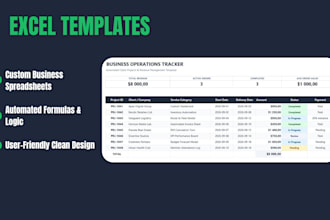 create automated excel spreadsheets and custom templates