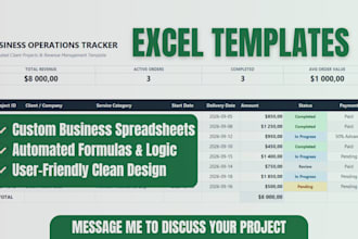 create automated excel spreadsheets and custom templates