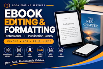 book editing and formatting, and manuscript formatting