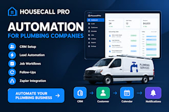setup housecall pro automation for plumbing companies