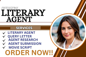 find literary agent and write tailored query letter