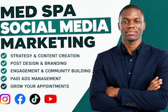 manage med spa aesthetic clinic social media marketing and beauty marketing