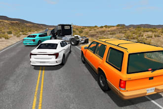 develop beamng drive and assetto corsa custom mods, liveries and assetto track