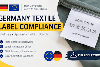 ensure germany textile label compliance for clothing brands