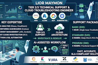 be your technical support and cloud troubleshooting engineer