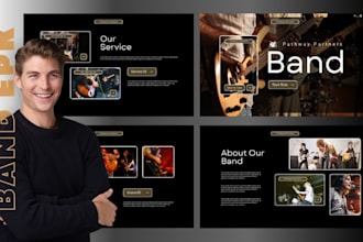 design custom epk, band press kit, musician epk, artist media kit