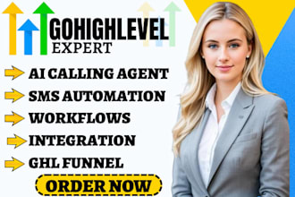 setup gohighlevel sms email campaign workflow automation facebook integration