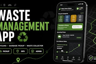 do waste management app, recycling app, garbage pickup app, waste collector app