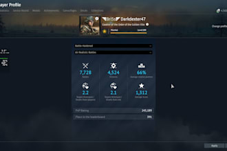 grind your desired aircraft in warthunder as a top 500 air rb player