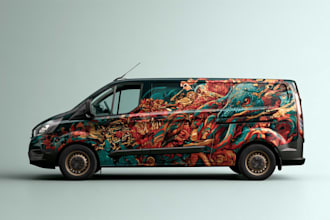 design car wrap vehicle wrap
